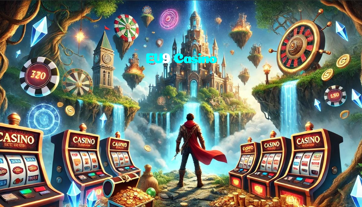 EU9 Casino casino presented on mobile device in Pakistan with slots and live games